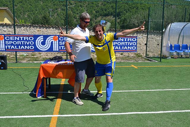 Daniele Rosini ed il Capitano della squadra vincitrice ...